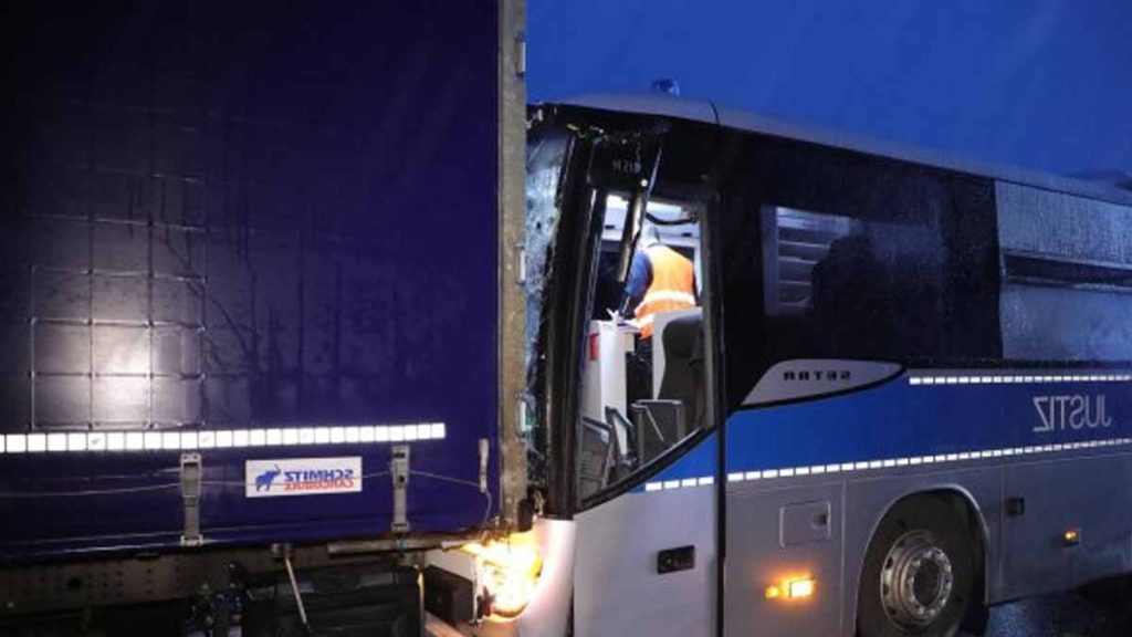 Gefangenentransport Unfall A4