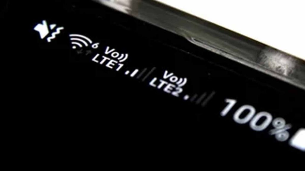 Grüner Punkt Smartphone