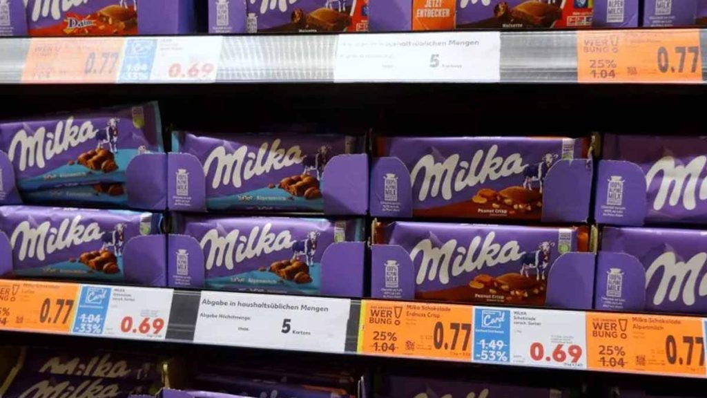 Milka Umsatzrückgang