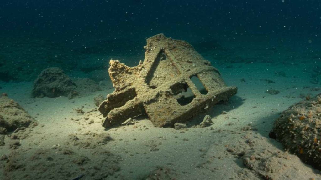 Schiffswrack Mittelmeer